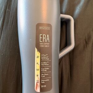 BrüMate ERA Leakproof Straw Tumbler - Sleek Gray